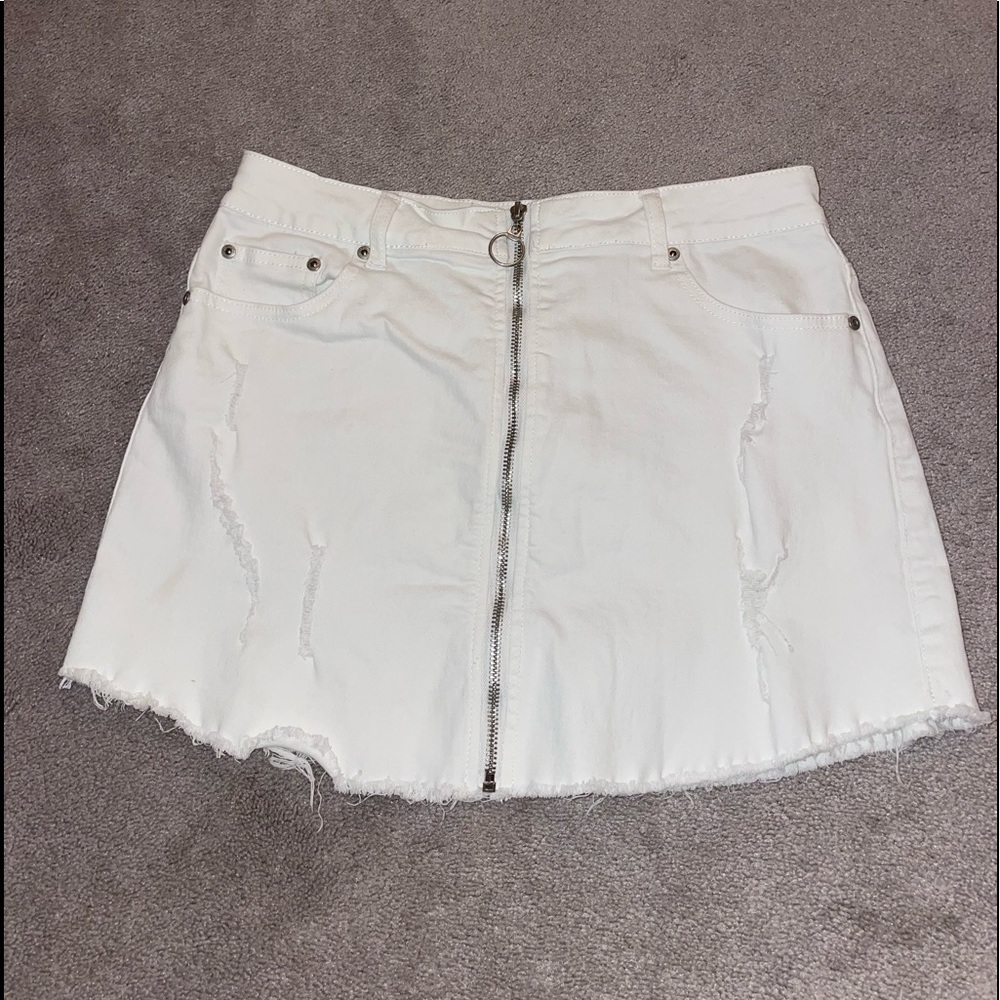 Rock n Rags Jean Skirt